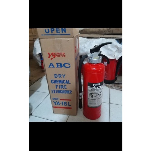 Jual APAR Yamato YA 15L 4 5 Kg Powder Tabung Pemadam Api 15 L 4 5kg Shopee Indonesia