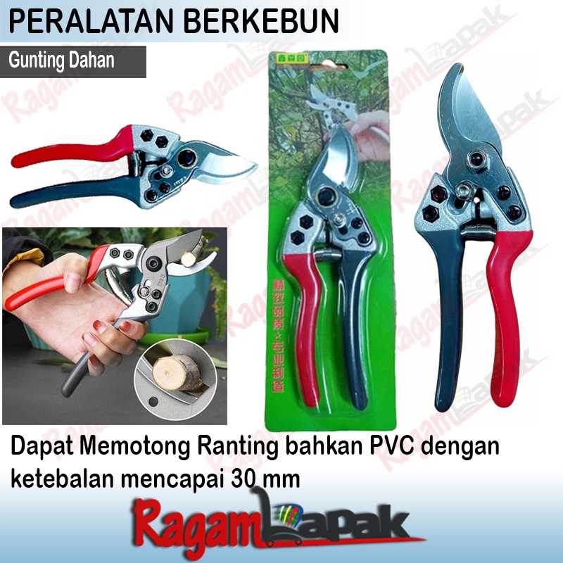 Jual Gunting Taman Ranting - Gunting Dahan Garden Pruning Shear ...