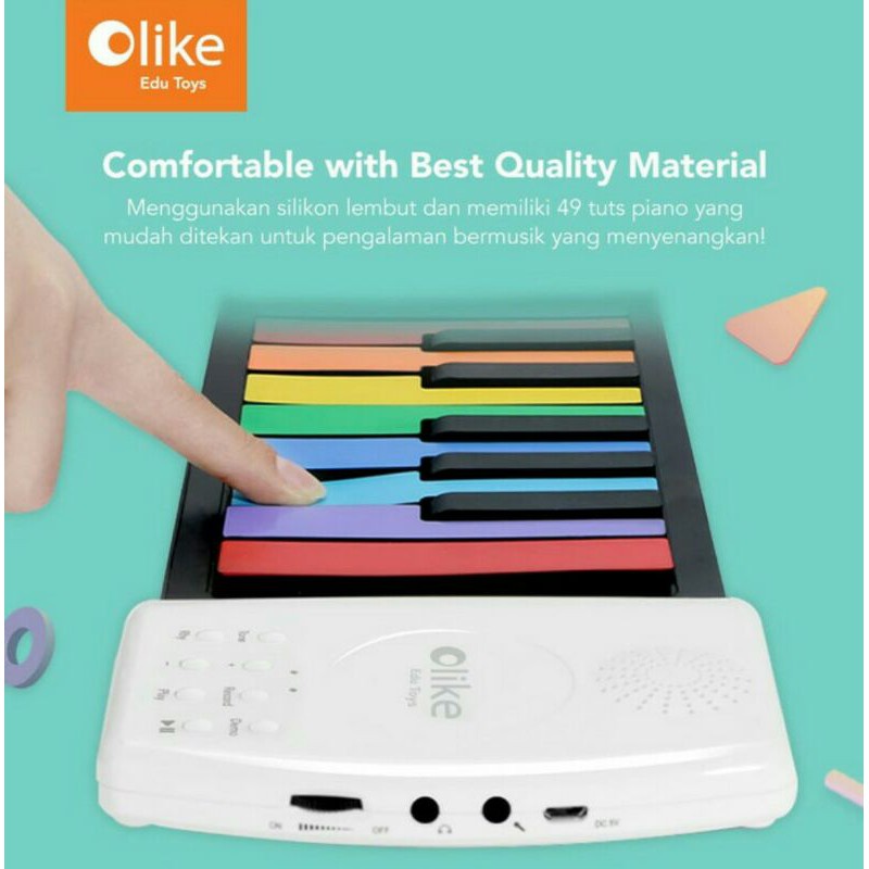 Jual Olike Smart Piano Hand Roll Original Garansi Resmi Shopee