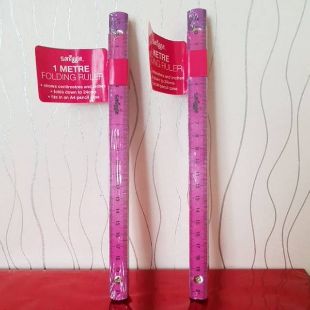 Jual Smiggle 1M Folding Ruler Shopee Indonesia