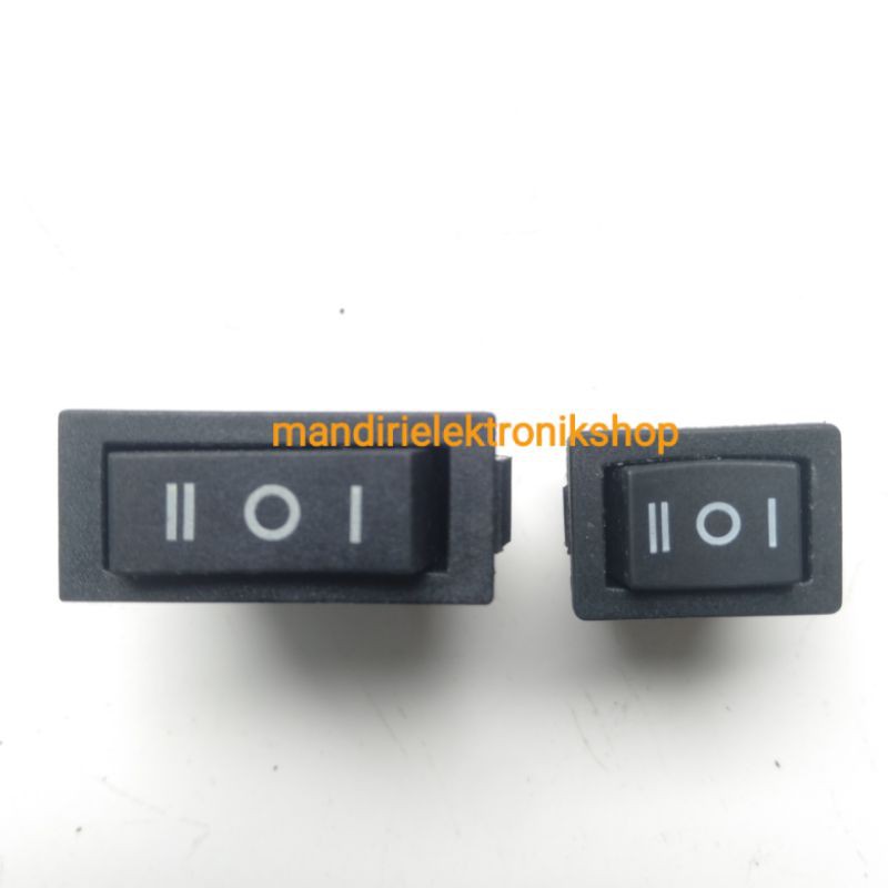 Jual Saklar / Switch ON OFF ON Gepeng 3 Pin / Saklar Hair Dryer ON-OFF ...