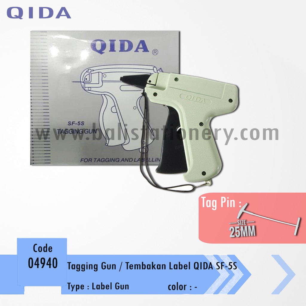 Jual Tagging Gun / Tembakan label QIDA SF5S Shopee Indonesia