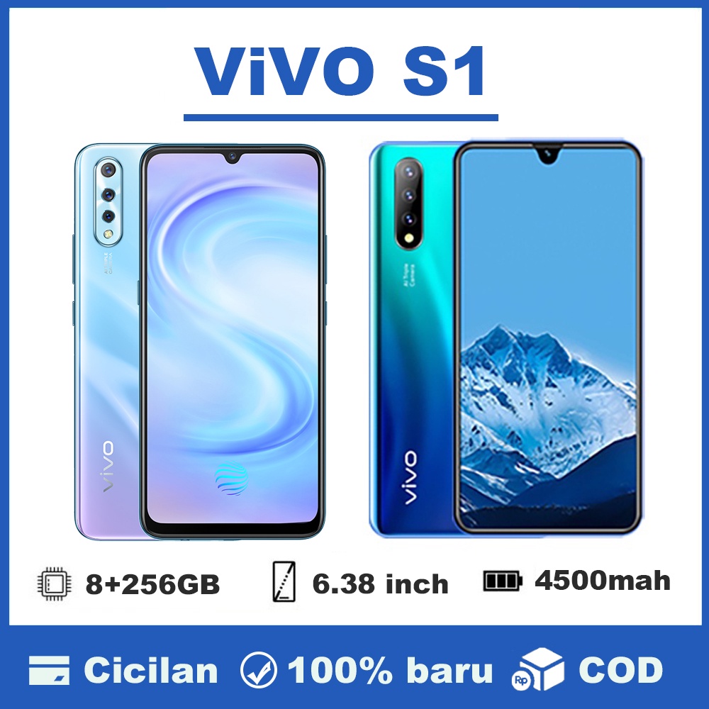 Jual Hp Vivo S1 Original Handphone Ram8/256GB 6.38 Inch Kamera Belakang