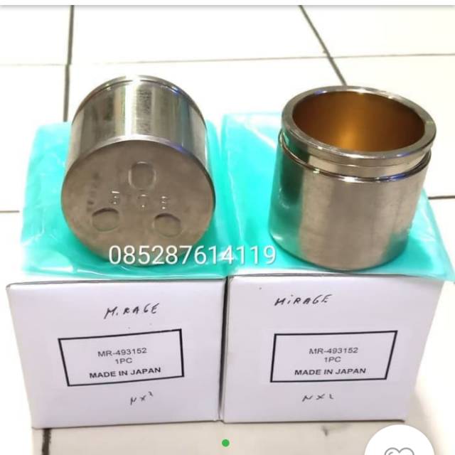 Jual piston caliper rem depan mirage asli Jepang ( harga satuan