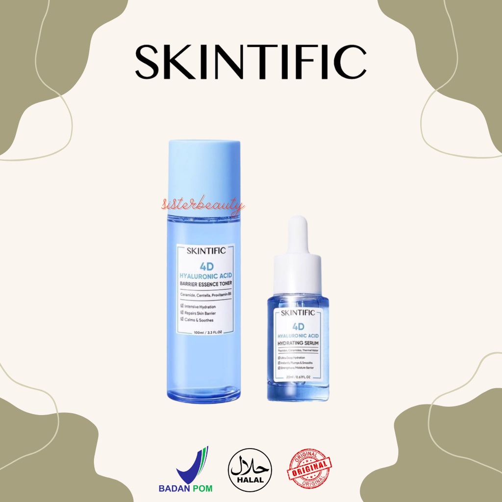 Jual SisterBeauty [BPOM] Skintific 4D Hyaluronic Acid Series