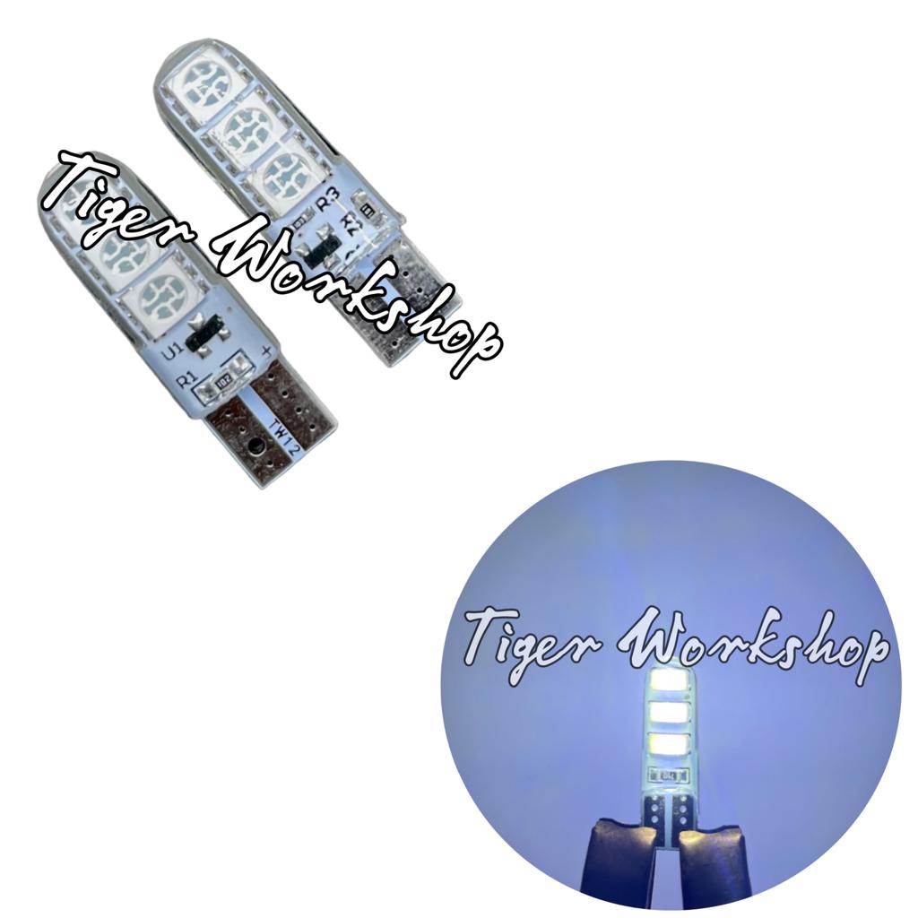 Jual 4 PCS Lampu Sen Jelly Kedip LED T10 6 Mata / Paket Bohlam Lampu ...