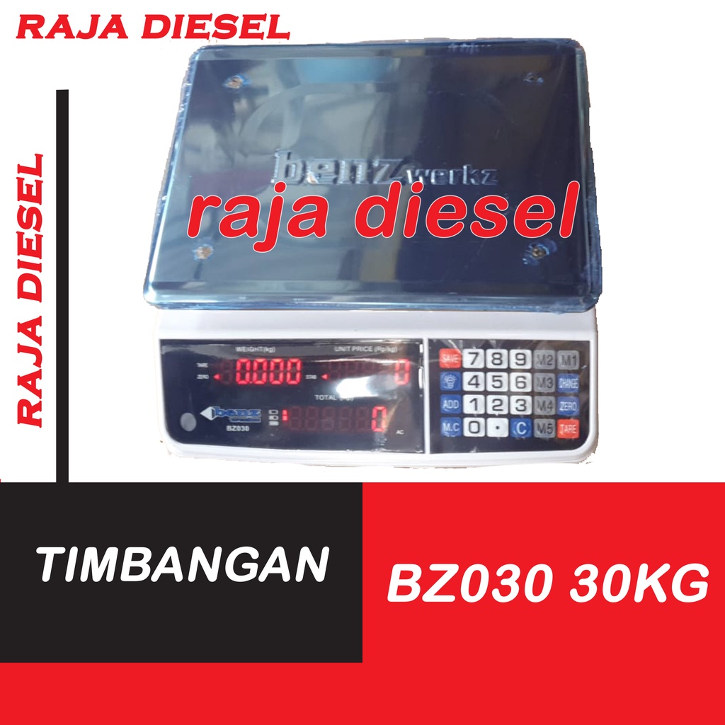 Jual TIMBANGAN HARGA DIGITAL SCALE 30 KG | Shopee Indonesia