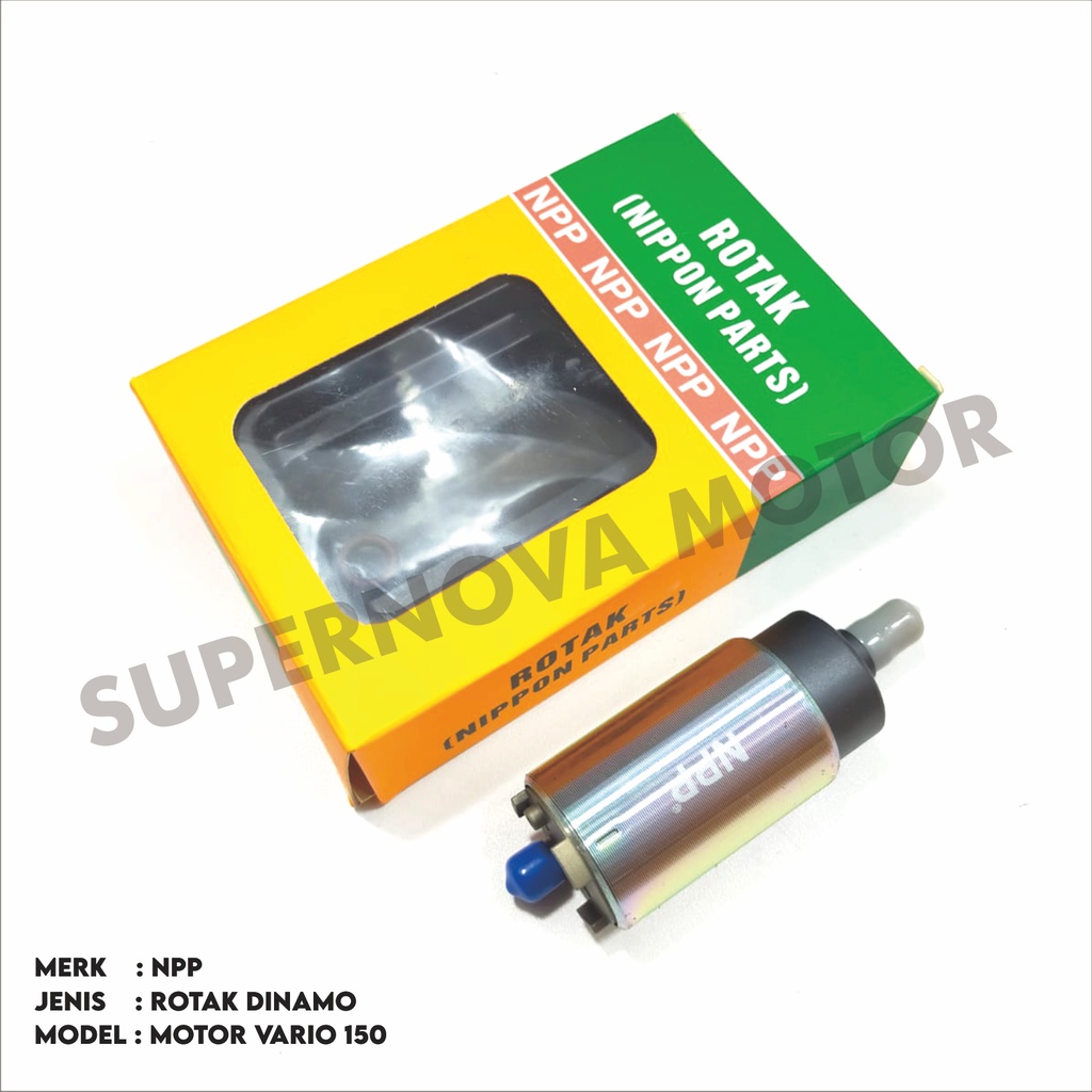 Jual ROTAK DINAMO ROTAK FUEL PUMP VIXION NMAX MIO VARIO BEAT MERK NPP ...