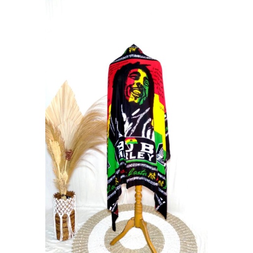 Jual SARUNG PANTAI & KAIN PANTAI BOB MARLEY/RASTA | Shopee Indonesia