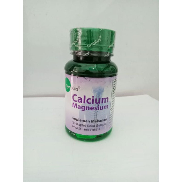 Jual Synplus calcium magnesium/suplemen tulang/ osteoporosis Shopee