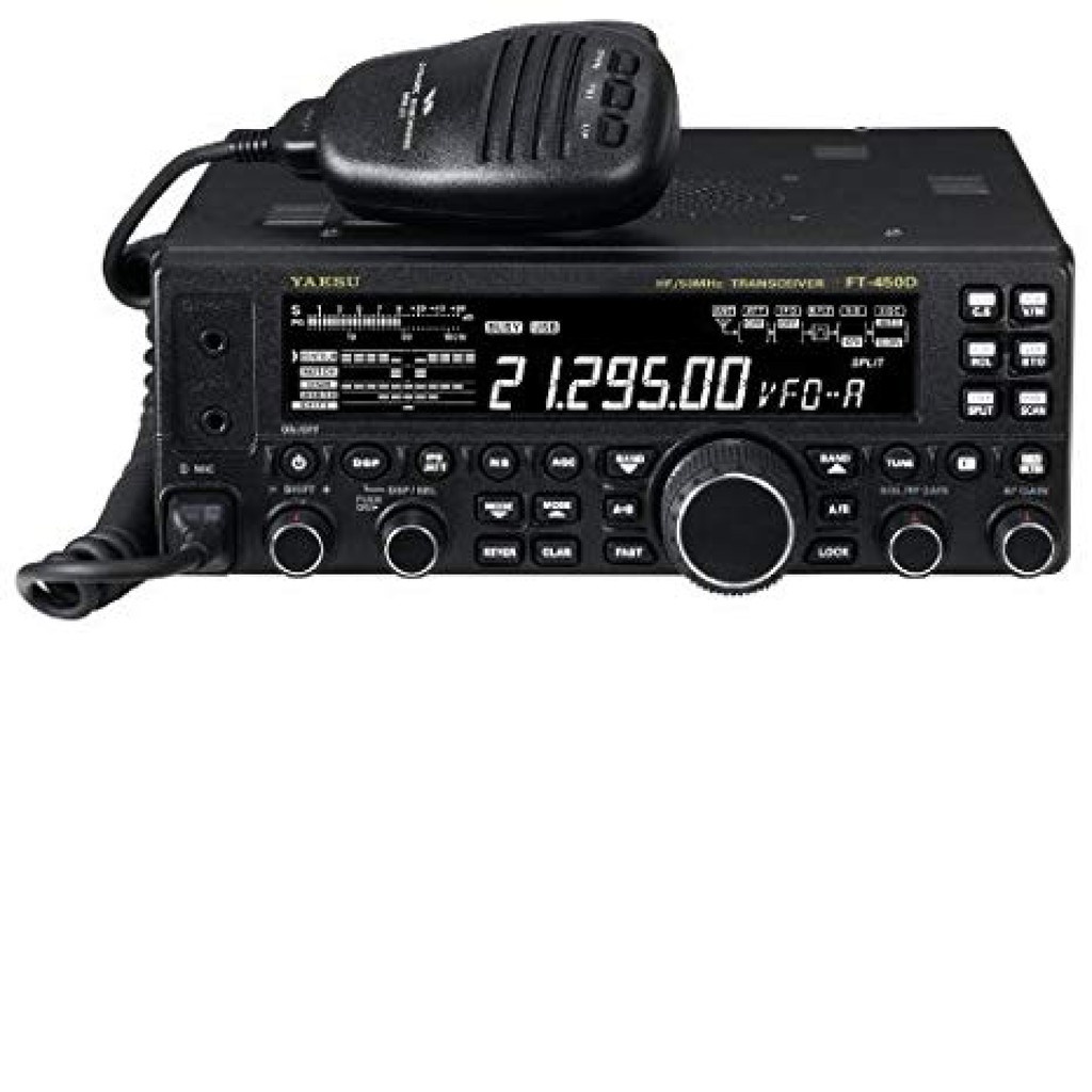 Jual Yaesu FT-450 HF 50MHz 100W Compact Amateur Base Transceiver