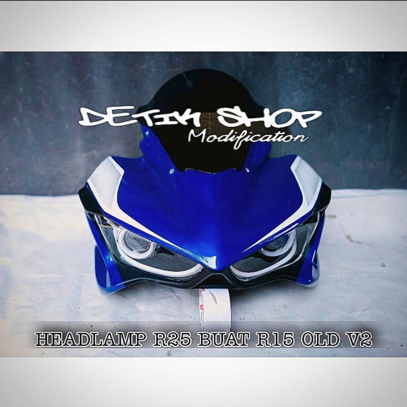 Jual HEADLAMP R25 BUAT R15 OLD V2 TOPENG R25 TOPENG R15 V2 | Shopee ...