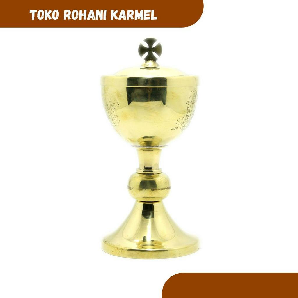 SIBORI TEMPAT HOSTI KATOLIK / PERALATAN MISA KATOLIK 3