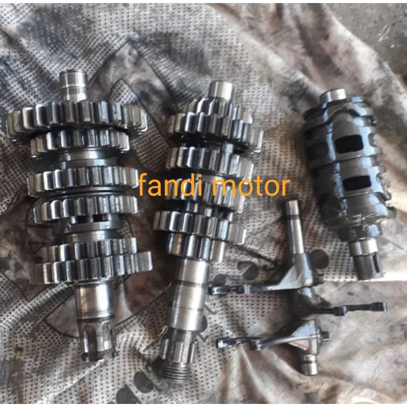 Jual gigi rasio ratio gear box transmisi full set std ninja r rr ss ...