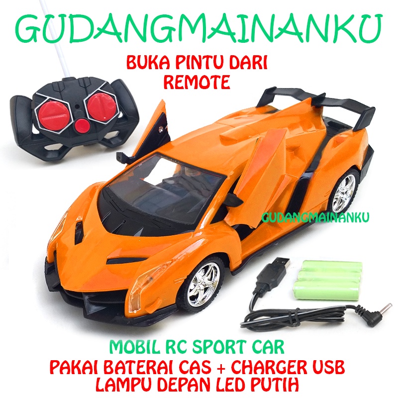 Jual Mobil Remot RC Remote Control Buka Pintu + Lampu Depan LED ...