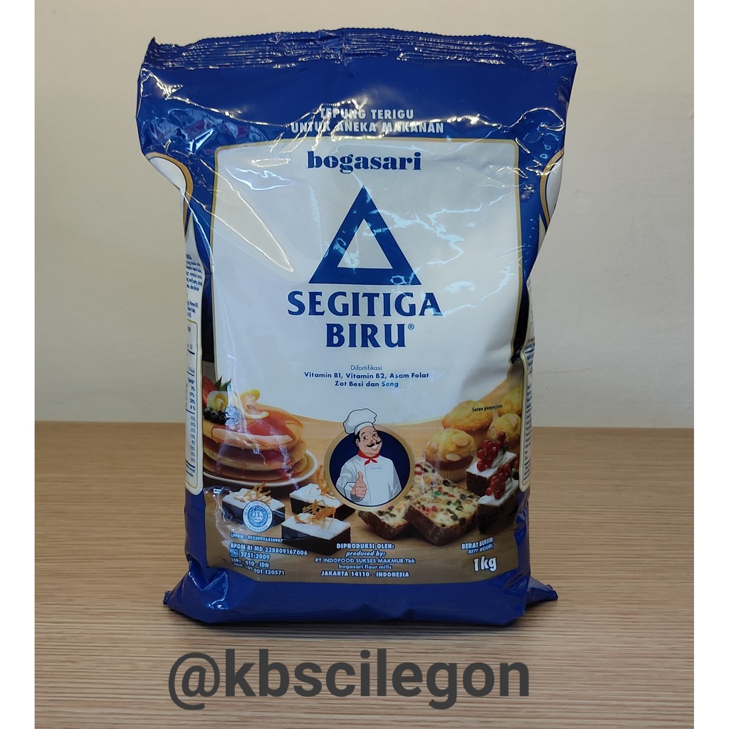 Jual Tepung Segitiga Biru Premium 1kg | Shopee Indonesia