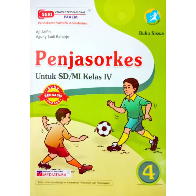 Jual Buku Siswa Pjok Penjasorkes Kelas Sd Mi Kurikulum Penerbit Mediatama Shopee