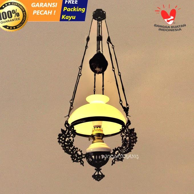 Jual Lampu Gantung Antik Klasik Model Jawa-Betawi Hitam | Shopee Indonesia