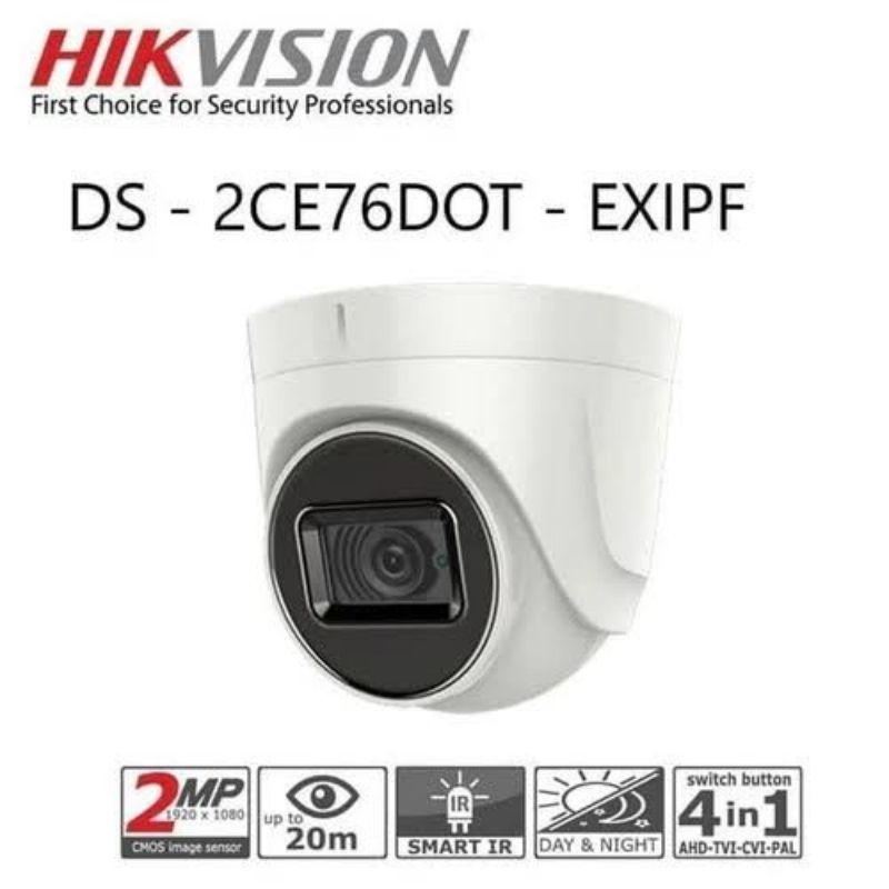 Jual Camera Cctv Hikvision Indoor Ds 2ce76d0t Ex Ipf 2mp 2ce76dot 2 Mp ...