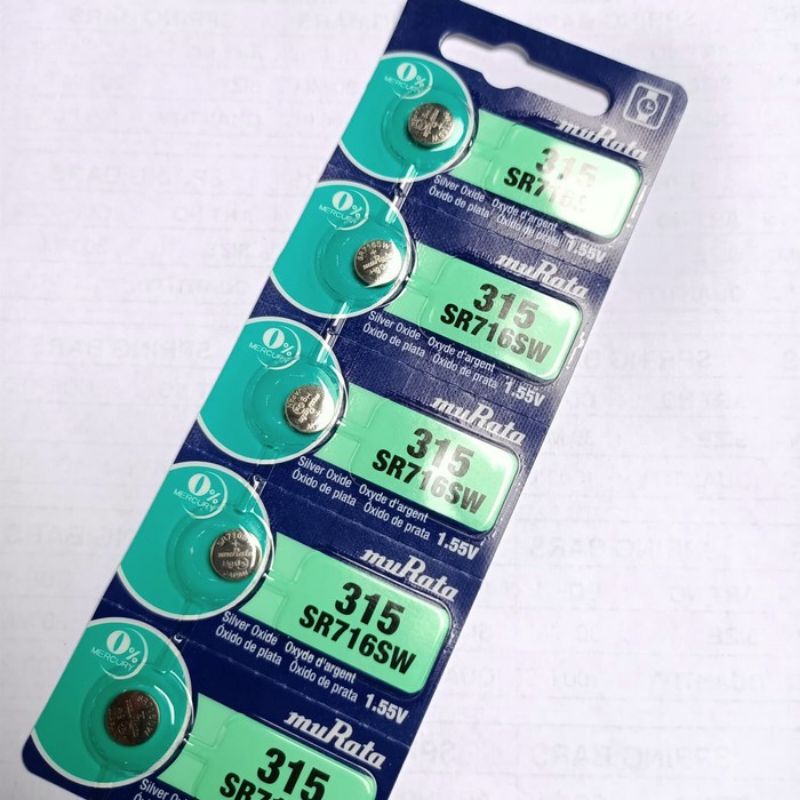 Carica Batteria Cellulare Samsung 2 Renata 315 (SR716SW) - Ossido D'argento, Nuovo, Made In Switzerland, Spedizione Gratuita Da Venditore Autorizzato Batterie Orologio - Foto 3