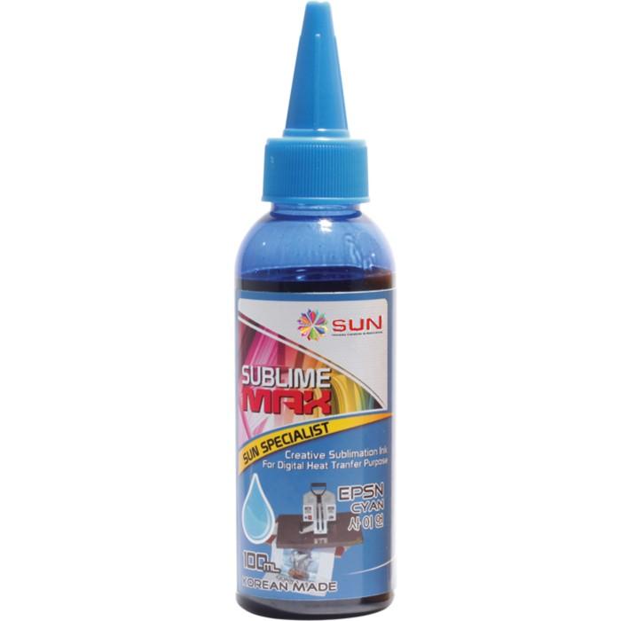 Jual Tinta Sun Sublime Max Ink 100 Ml (Cyan) | Shopee Indonesia
