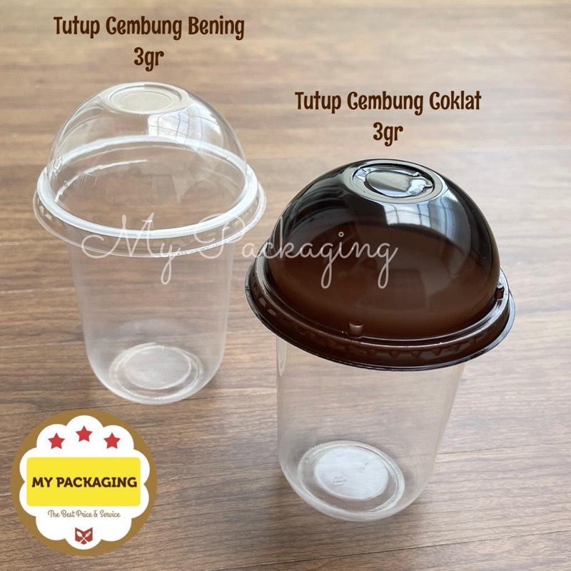 Jual Tutup Gelas Plastik Dom Lid Polos Cembung Harga 50pcs Tebal Shopee Indonesia 7423