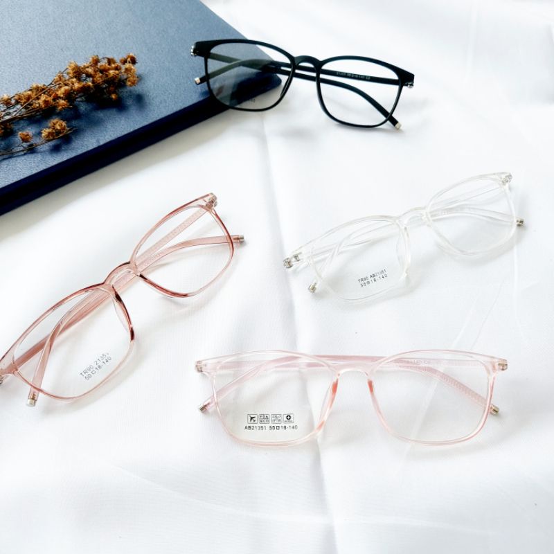 Jual Kacamata Kecil Kotak Anti Patah Elastis Lensa Anti Radiasi Kode ...