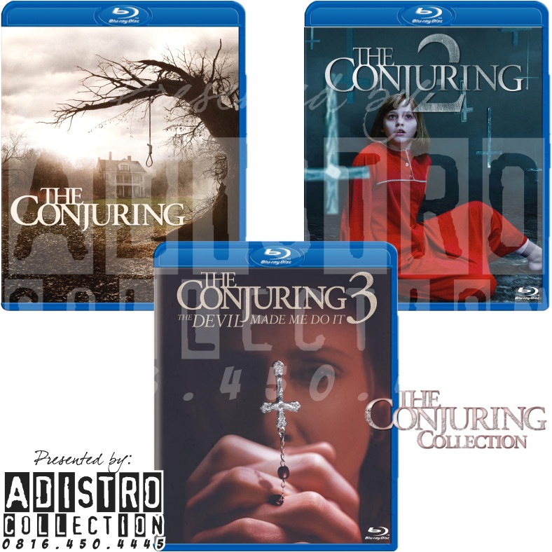 Jual Film Blu-Ray THE CONJURING Edisi BOX SET COMPLETE | Shopee Indonesia