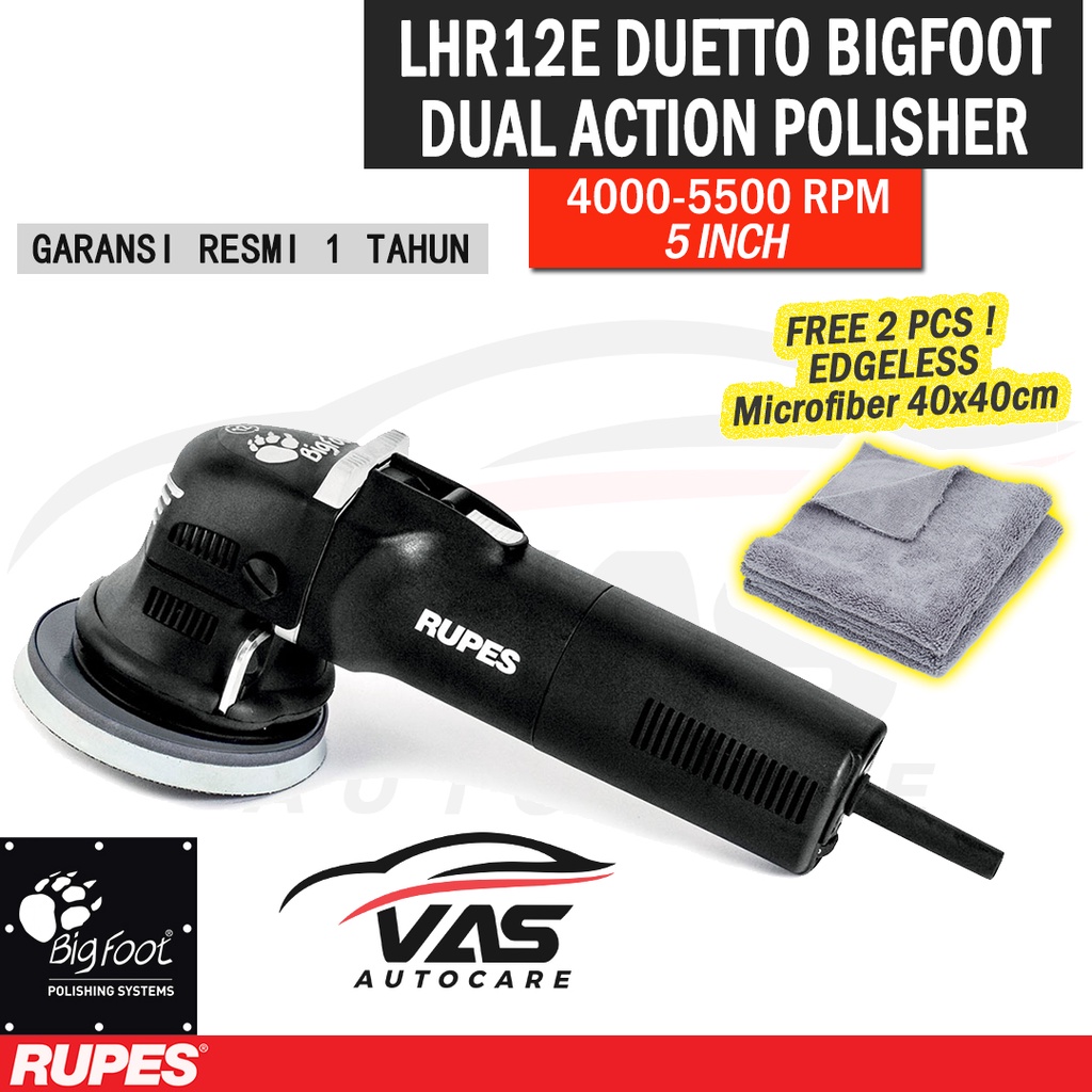 Jual RUPES BIGFOOT LHR12E DUETTO LHR 12E POLISHER | Shopee Indonesia