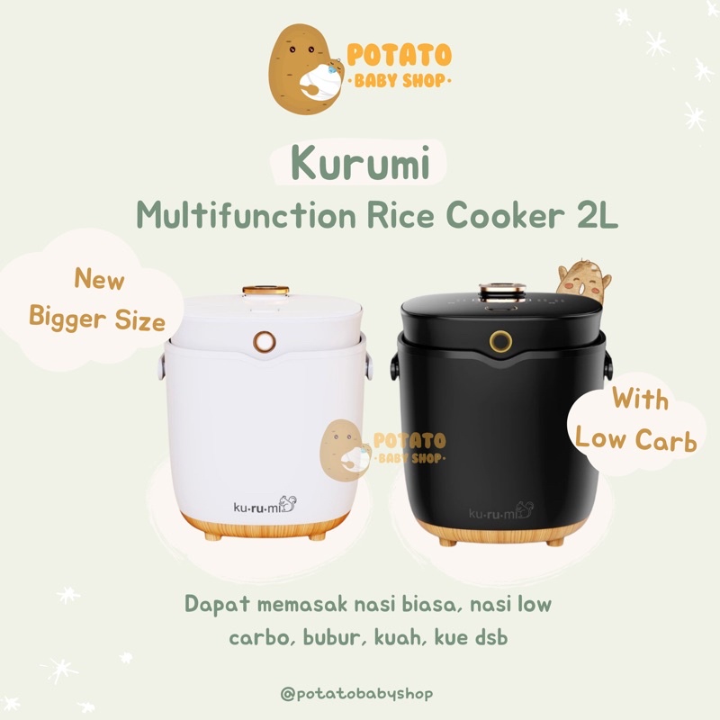 Jual Kurumi Home Multifuction Rice Cooker 2L ( With Low Carb Function