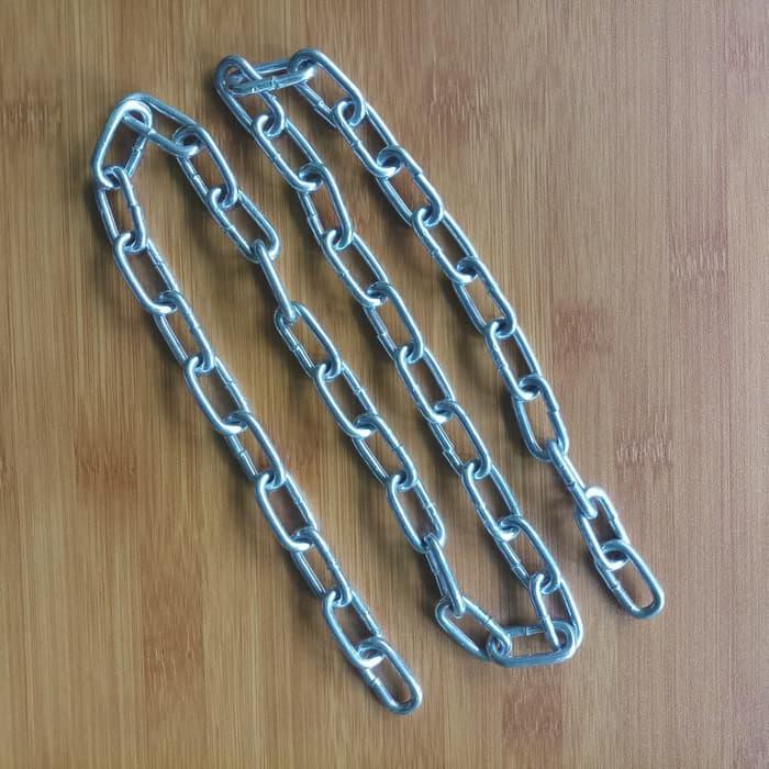 Jual Dijual Rantai Besi 4mm Panjang 5M Meter | Shopee Indonesia