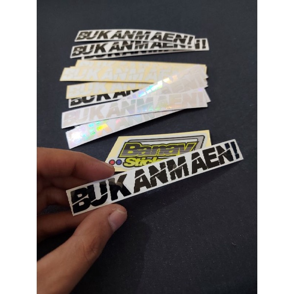 Jual STICKER BUKAN MAEN CUTTING | Shopee Indonesia