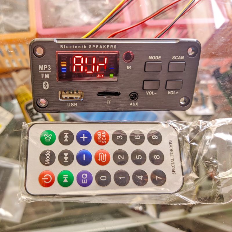 Jual kit modul mp3 bluetooth persegi | Shopee Indonesia