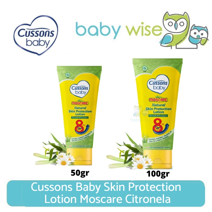 Jual Cussons Baby Skin Protection Lotion Moscare Citronela Anti