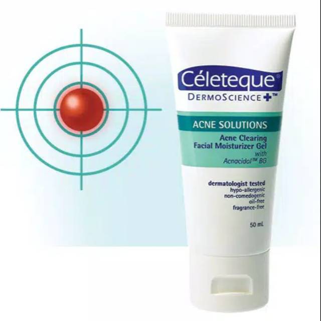 Jual Celeteque Acne Clearing Facial Moisturizer Gel 50 mL Shopee