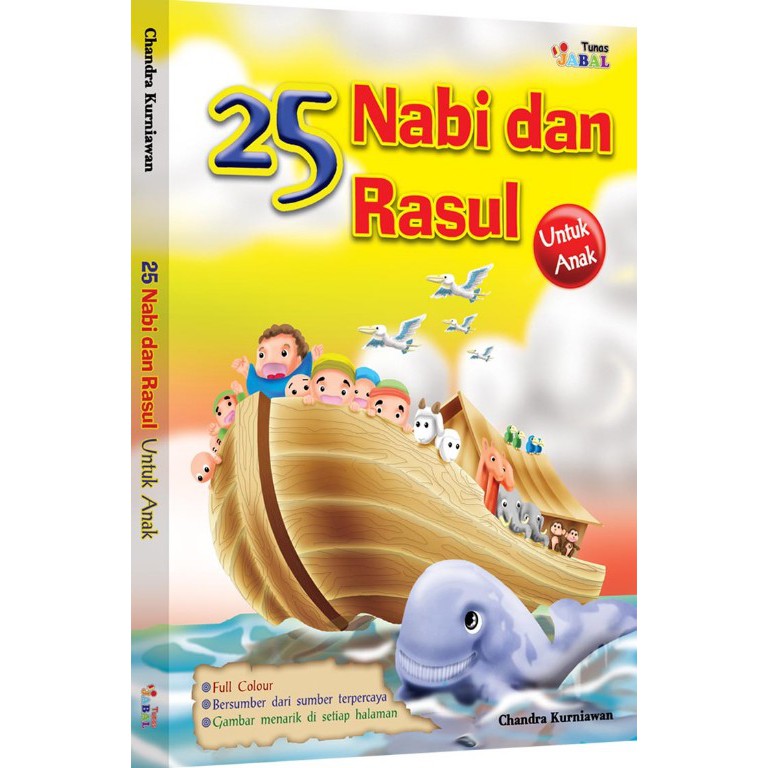 Jual Buku Anak - 25 Nabi Dan Rasul - Kertas Art Paper Full Color ...