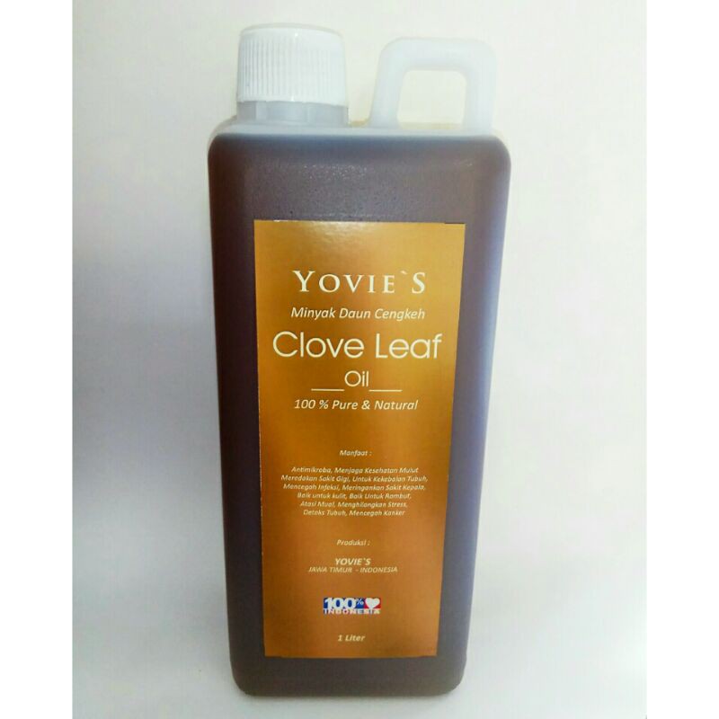 Jual Clove Leaf Oil 100% Pure - Minyak Daun Cengkeh Murni 1 Liter ...