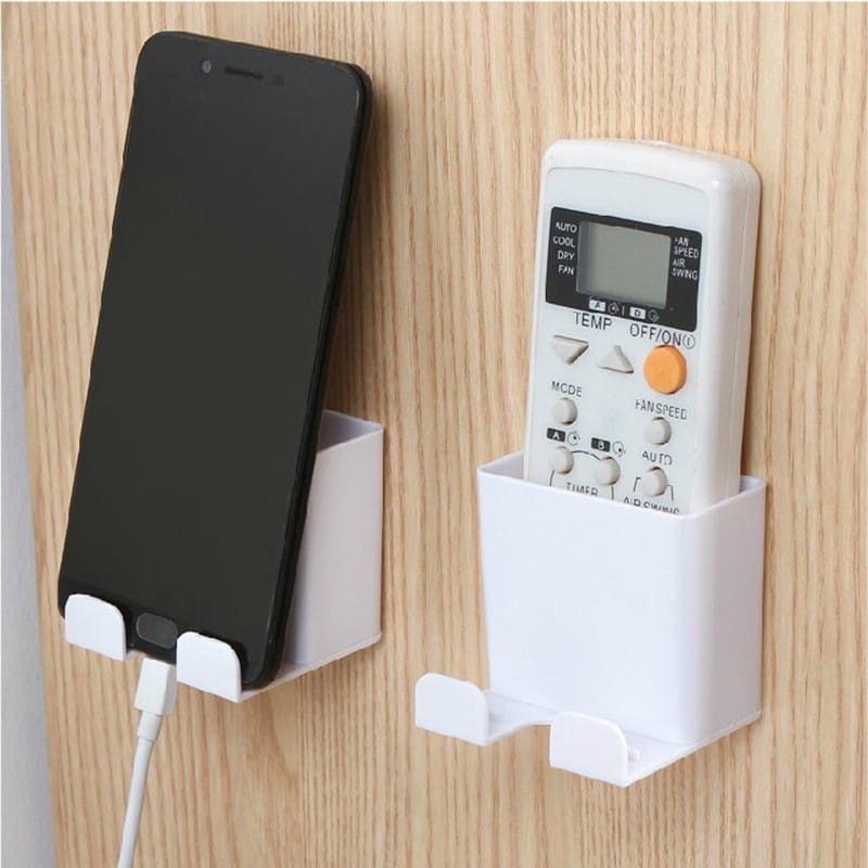 Jual Holder Tempel Dinding Handphone 2IN1 Holder Dinding Remote Ac ...