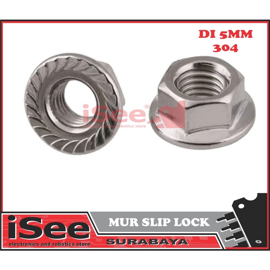 Jual Mur M Self Slip Lock Nut Mm Stainless Steel Anti Karat Kunci