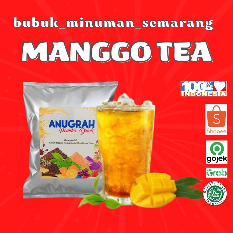 Jual Bubuk Minuman Manggo Tea Mangga Tea 1kg | Shopee Indonesia