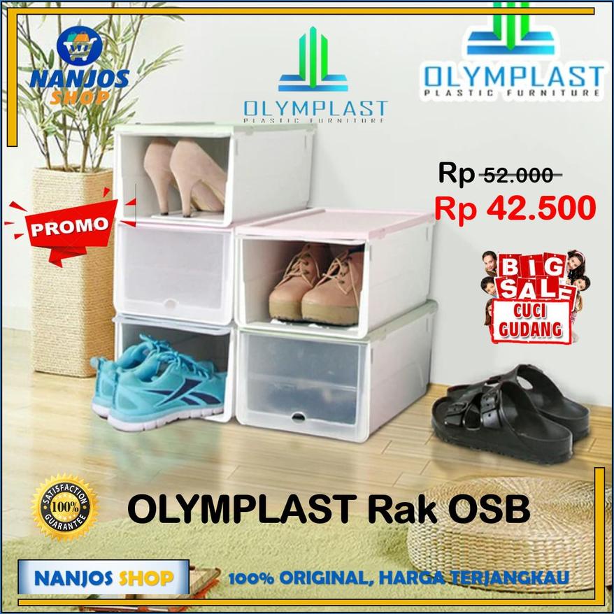 Jual OLYMPLAST KOTAK PENYIMPANAN SERBAGUNA LACI PLASTIK OSB STORAGE BOX ...