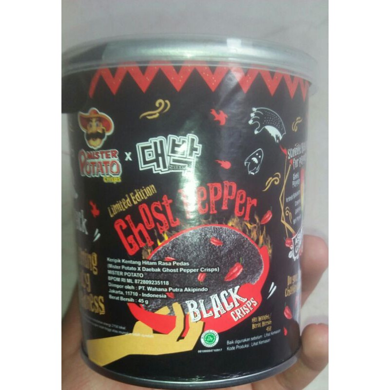 Jual Mister Potato Ghost Pepper X Daebak Shopee Indonesia