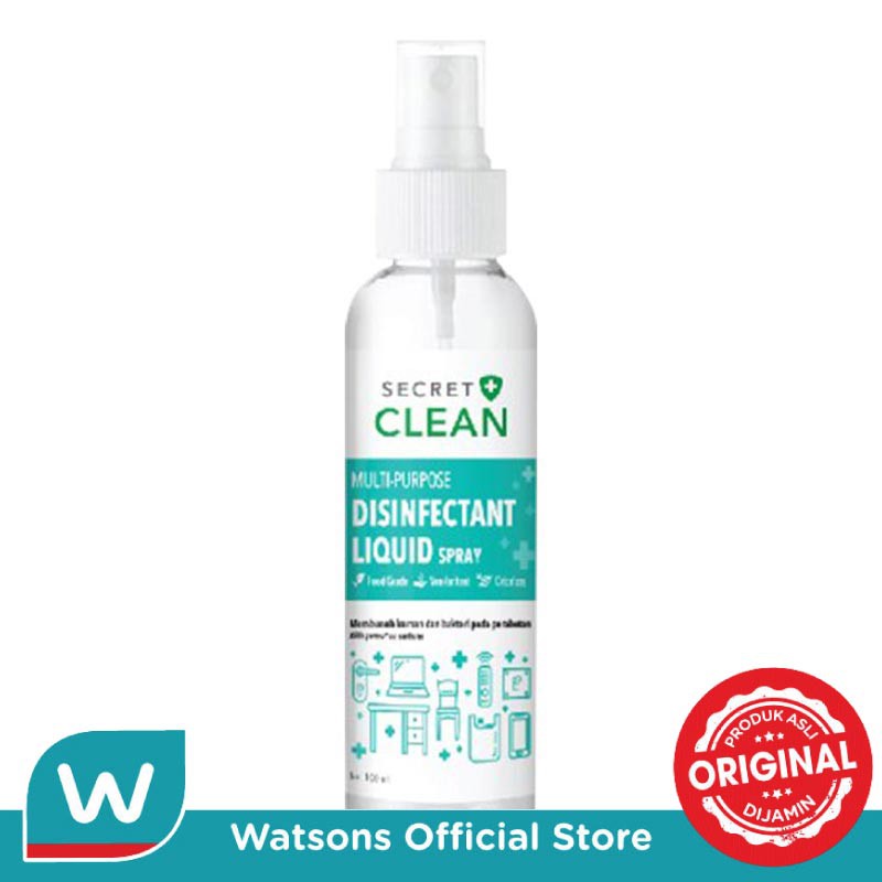 Jual Secret Clean Disinfectant Liquid 100ml | Shopee Indonesia