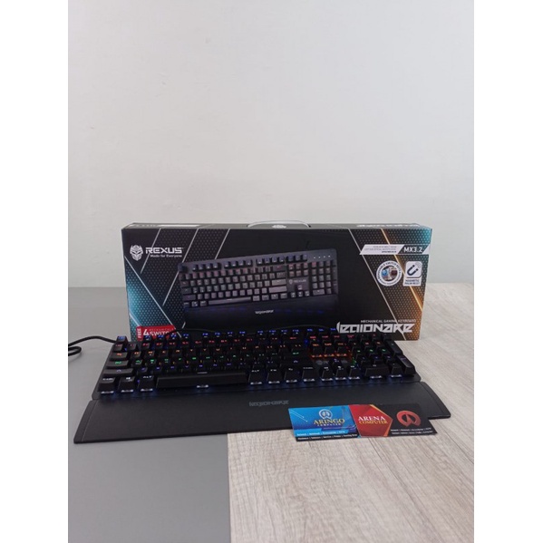 Jual Keyboard Rexus GAMING MECHANICAL MX3.2 RED SWITCH | Shopee Indonesia