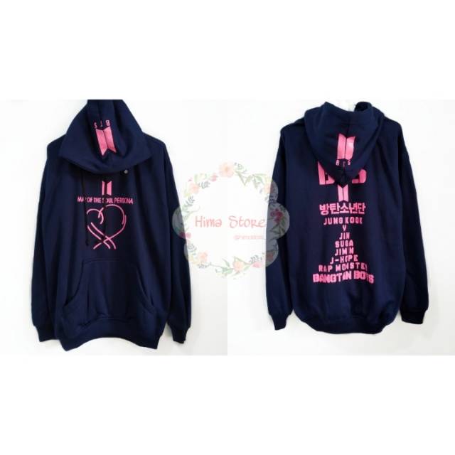 Jual HOODIE BTS SWEATER BTS JAKET BTS PERSONA ALL MEMBER Real Picture Shopee Indonesia