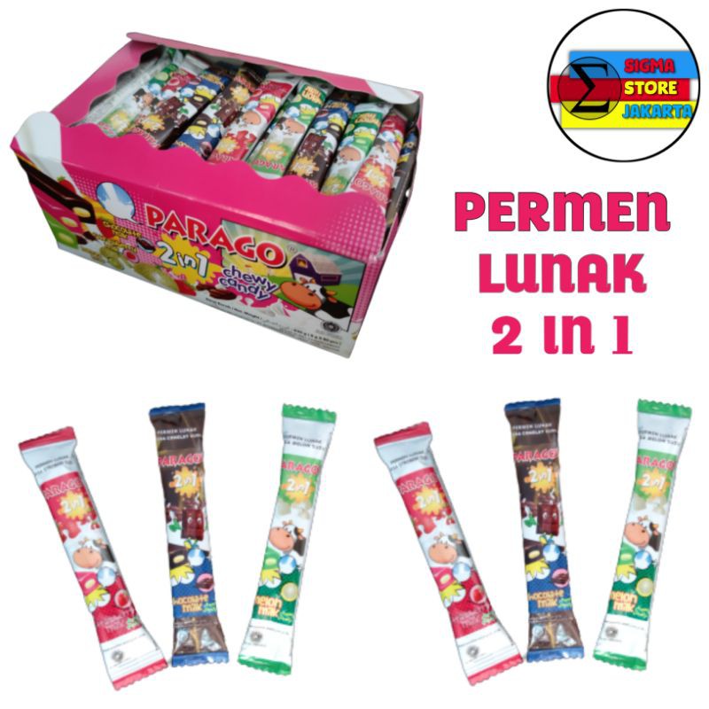 Jual Permen Lunak In Buah Susu Chewy Candy Parago Eceran Shopee Indonesia