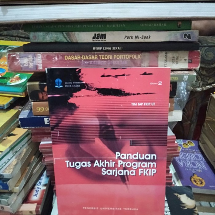 Jual ORI BEKAS MULUS PANDUAN TUGAS AKHIR PROGAM SARJANA FKIP | Shopee ...