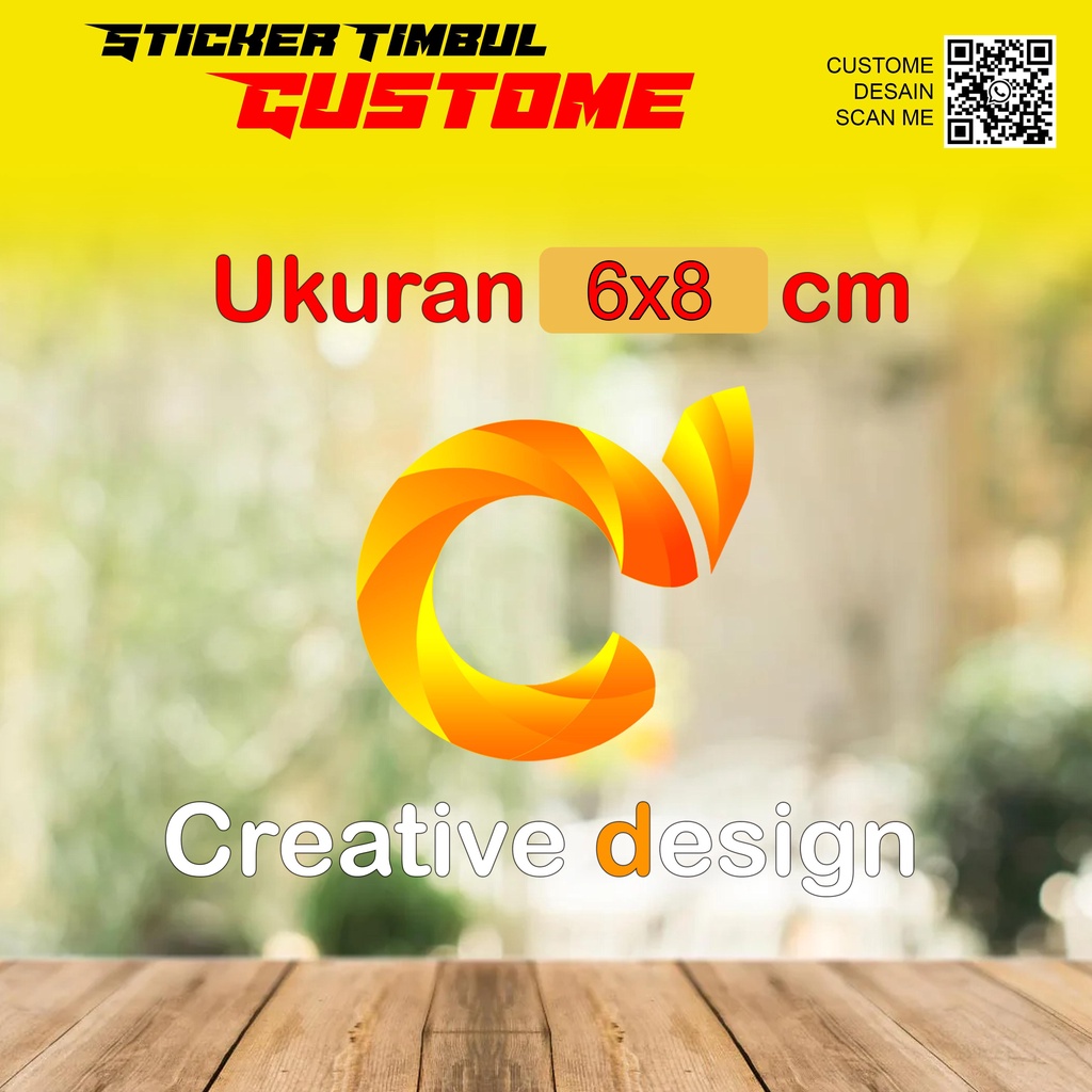 Jual STICKER TIMBU CUSTOM | Shopee Indonesia