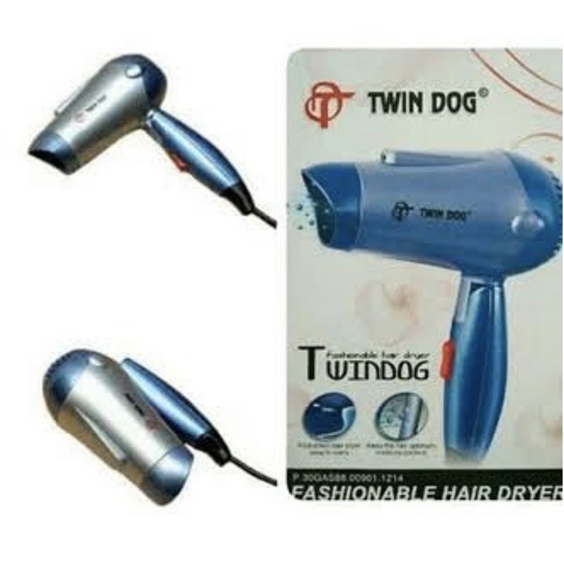 Jual HAIR DRYER TWIN DOG Fashionable Pengering Rambut Shopee Indonesia