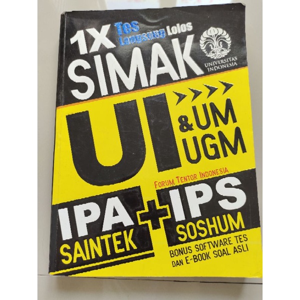 Jual Buku Simak UI UM UGM | Shopee Indonesia